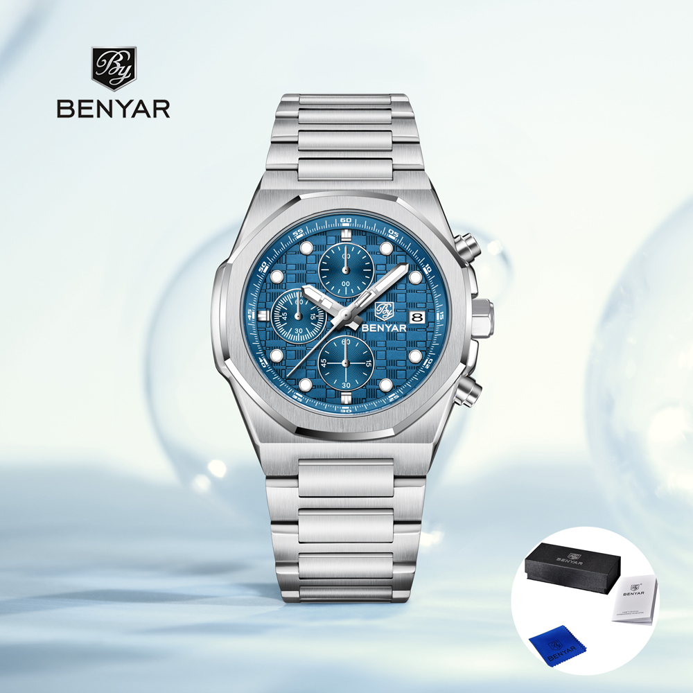 Luxury Watch Men - 2023 Nieuwe BENYAR heren Horloges Top