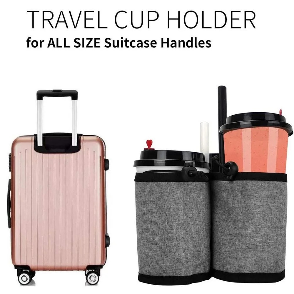 Travel Luggage Set - Nieuwe bagagehandgreep Waterfleshouder Tas Dubbele bekeropbergtas