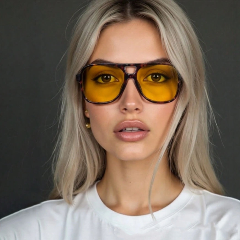 Designer Sunglasses - Nieuwe Vintage Klassieke Designer Dubbele Brug