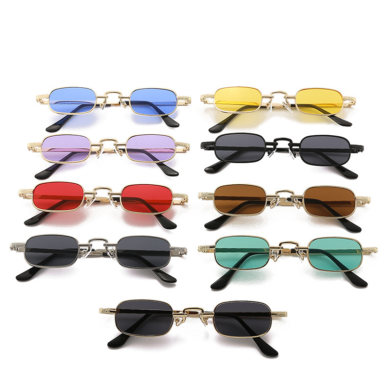 Sunglasses Uv400 - Nieuwe kleine vierkante zonnebrillen met trendy