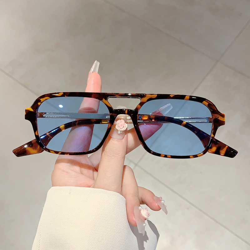 Designer Sunglasses - Trendy dames zonnebrillen met dubbele lens,