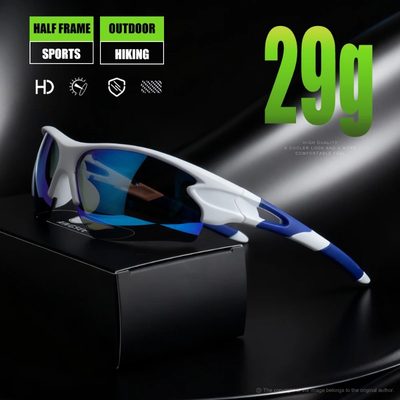 Sunglasses Uv400 - Wraparound sportieve gepolariseerde zonnebrillen met UV400-bescherming