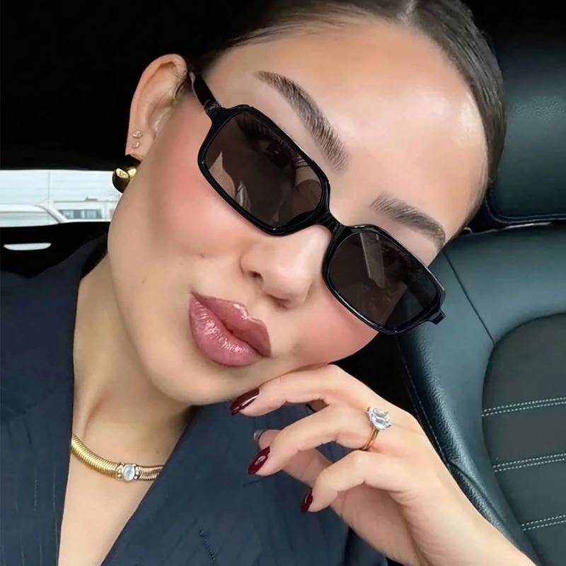 Designer Sunglasses - Nieuwe sexy kleine rechthoekige zonnebrillen, modieus