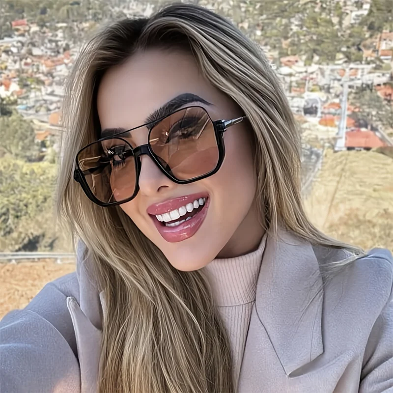 Designer Sunglasses - Nieuwe vintage oversized zonnebrillen, modieus voor