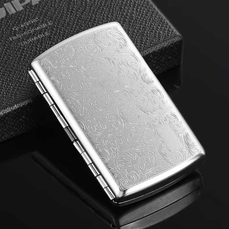 Premium Cigar Case - Creatief cadeau Draagbare sigarettenkoker: Mini Clamshell-ontwerp