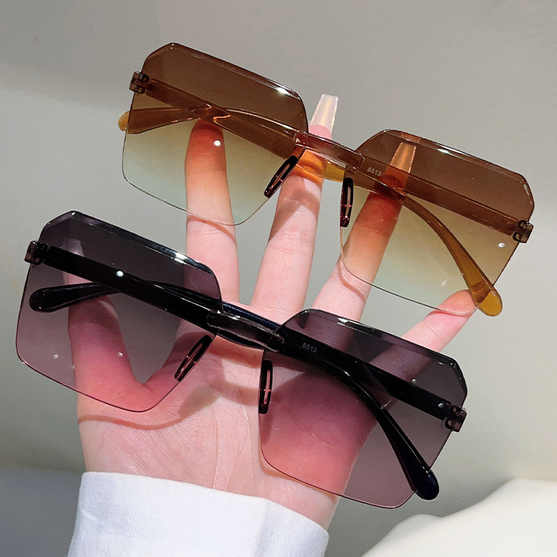 Nieuwe vintage frameloze zonne - Designer Sunglasses recensie en prijs