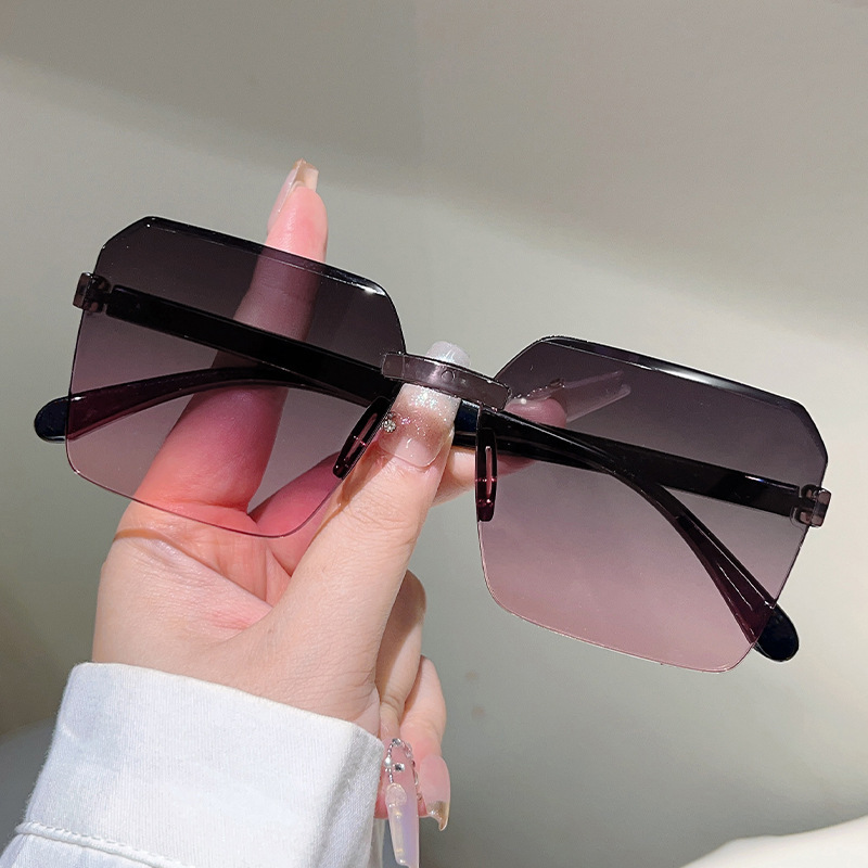 Nieuwe vintage frameloze zonne - Designer Sunglasses recensie en prijs