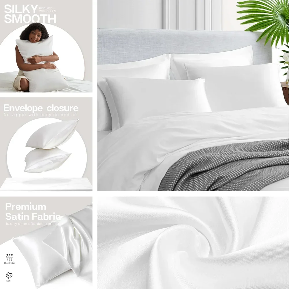 2-pack satijnen kussensloop vo - Silk Pillowcase recensie en prijs