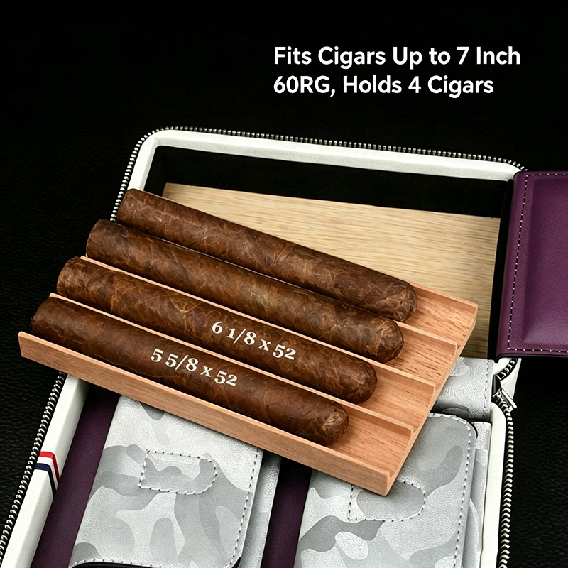 Leren reiskoffer voor sigaren, - Premium Cigar Case recensie en prijs
