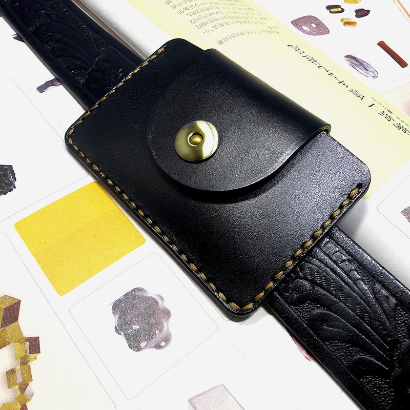 Blongk Ultra Dunne Taille Tas  - Leather Wallet Men recensie en prijs