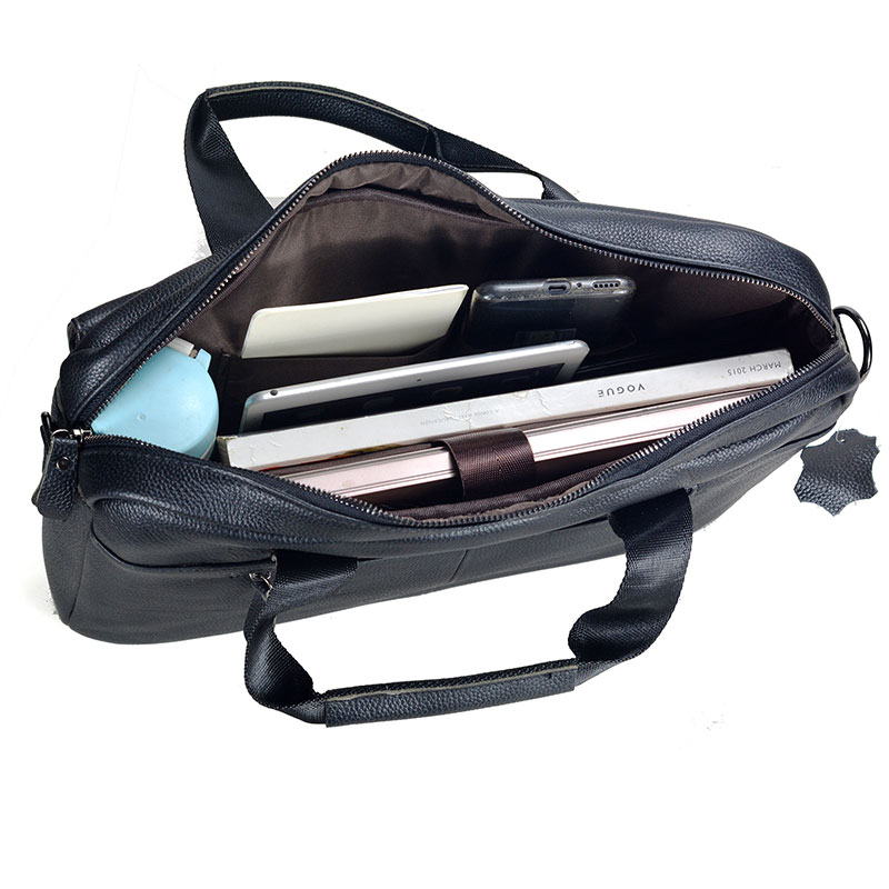 Grote Mannen Echt Lederen Hand - Leather Briefcase recensie en prijs