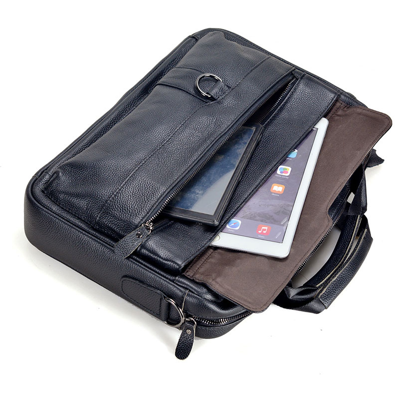 Grote Mannen Echt Lederen Hand - Leather Briefcase recensie en prijs