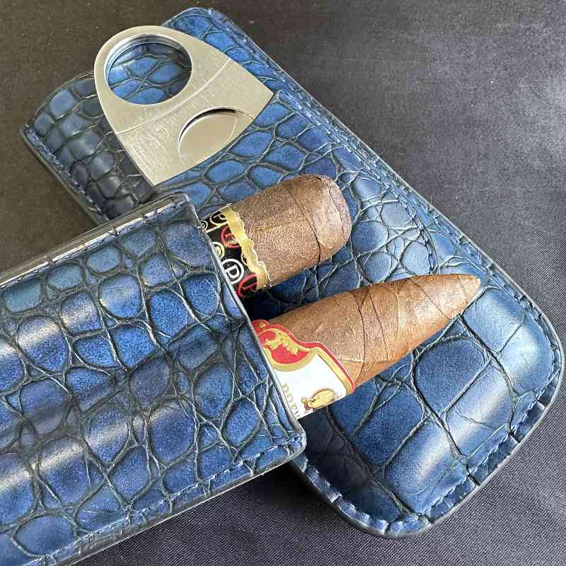 Sigarenbuis 2-slots hoesje met - Premium Cigar Case recensie en prijs