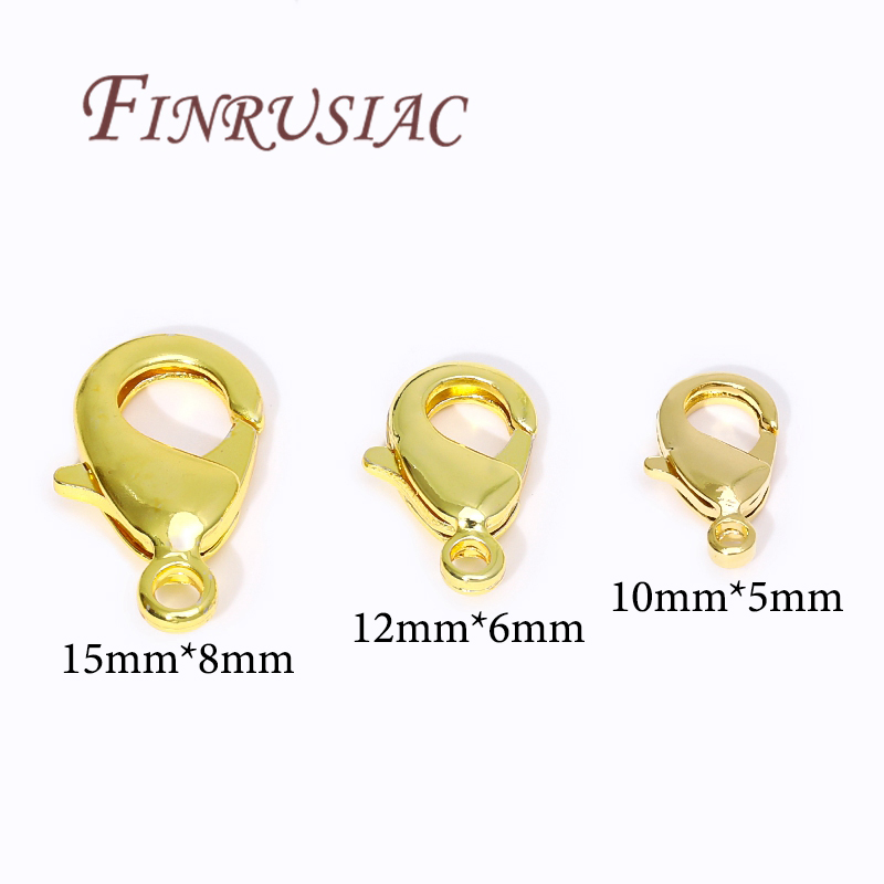 18K vergulde kreeftgespen voor - Gold Plated Jewelry recensie en prijs