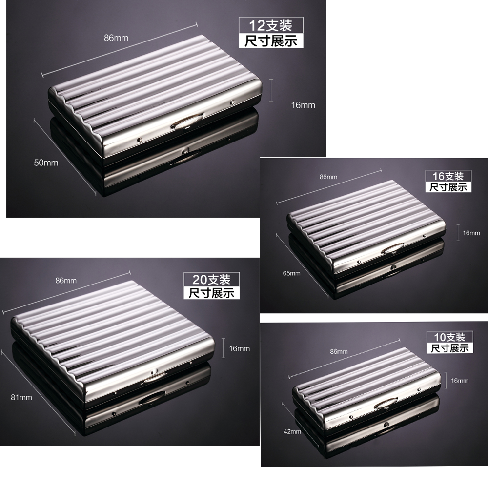 3 maten 84 mm lengte sigarette - Premium Cigar Case recensie en prijs