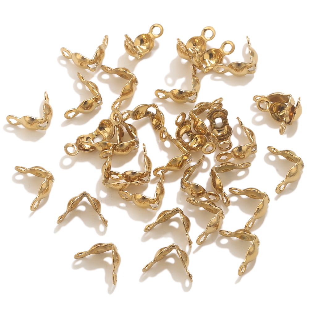 50 stks PVD Vergulde Rvs Conne - Gold Plated Jewelry recensie en prijs