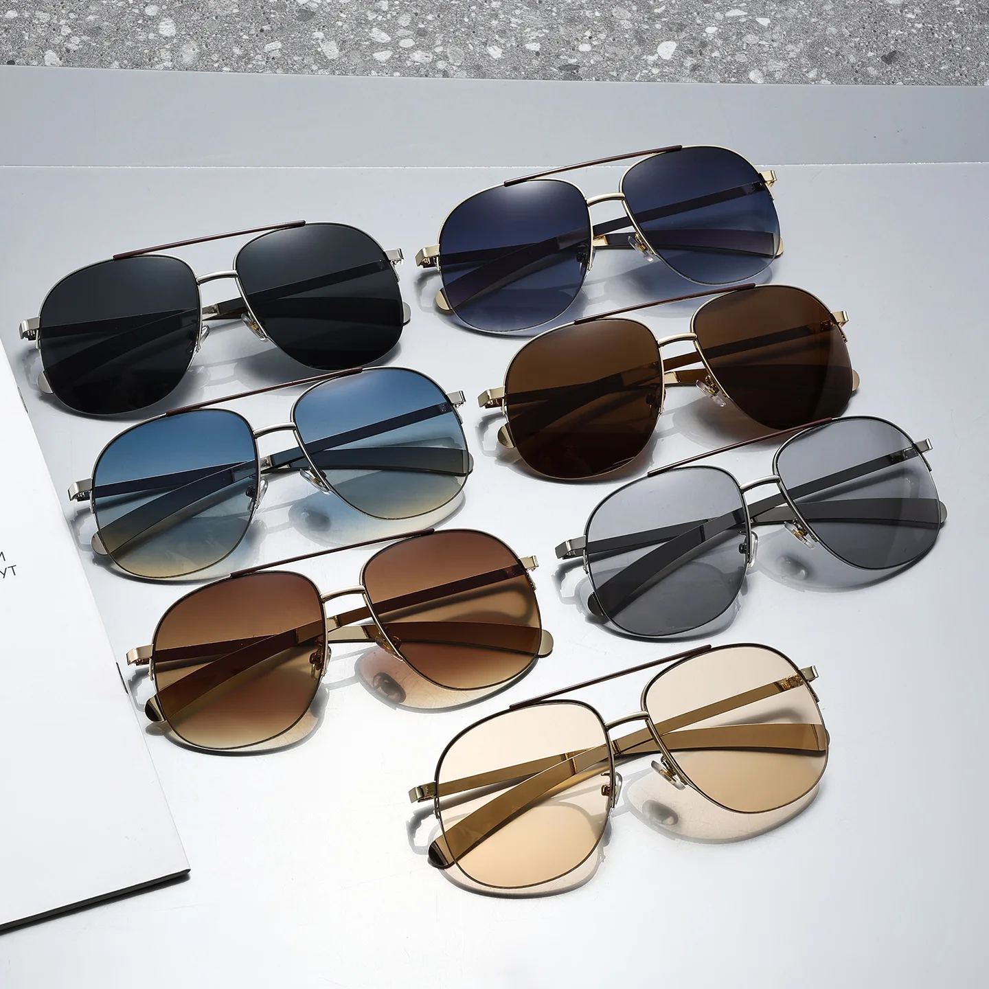 Unisex oversized pilot zonnebr - Sunglasses Uv400 recensie en prijs