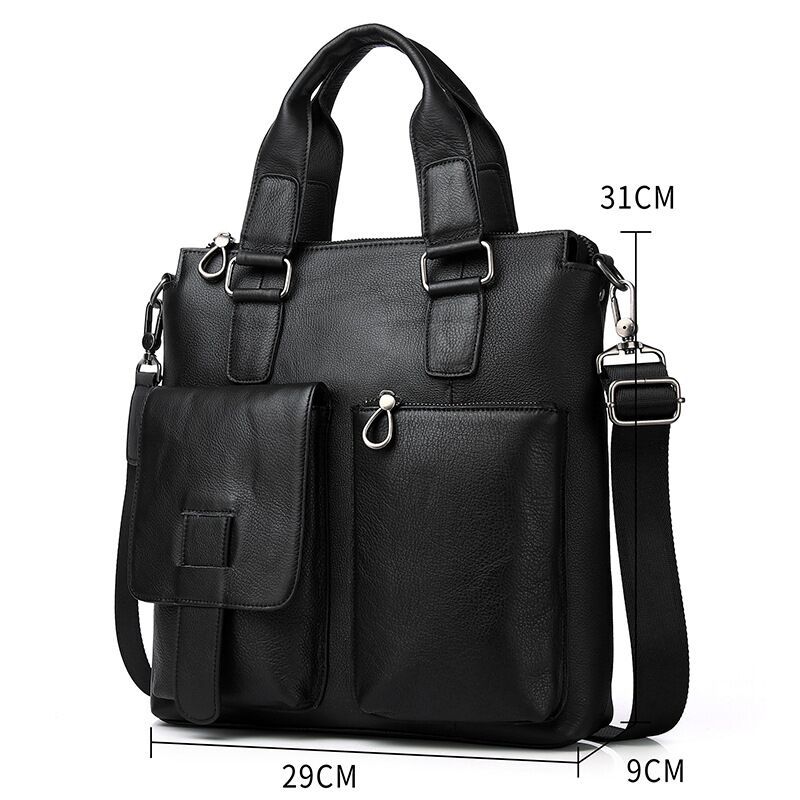 Mannen Verticale Handtas Manne - Leather Briefcase recensie en prijs