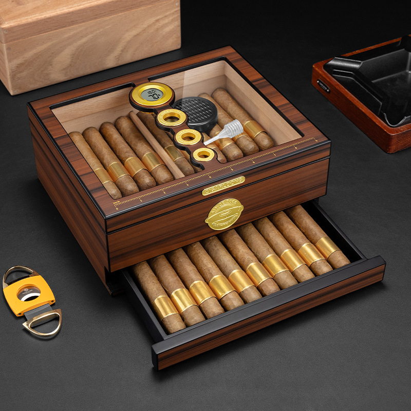 Luxe houten sigaren humidor do - Luxury Gift Set recensie en prijs