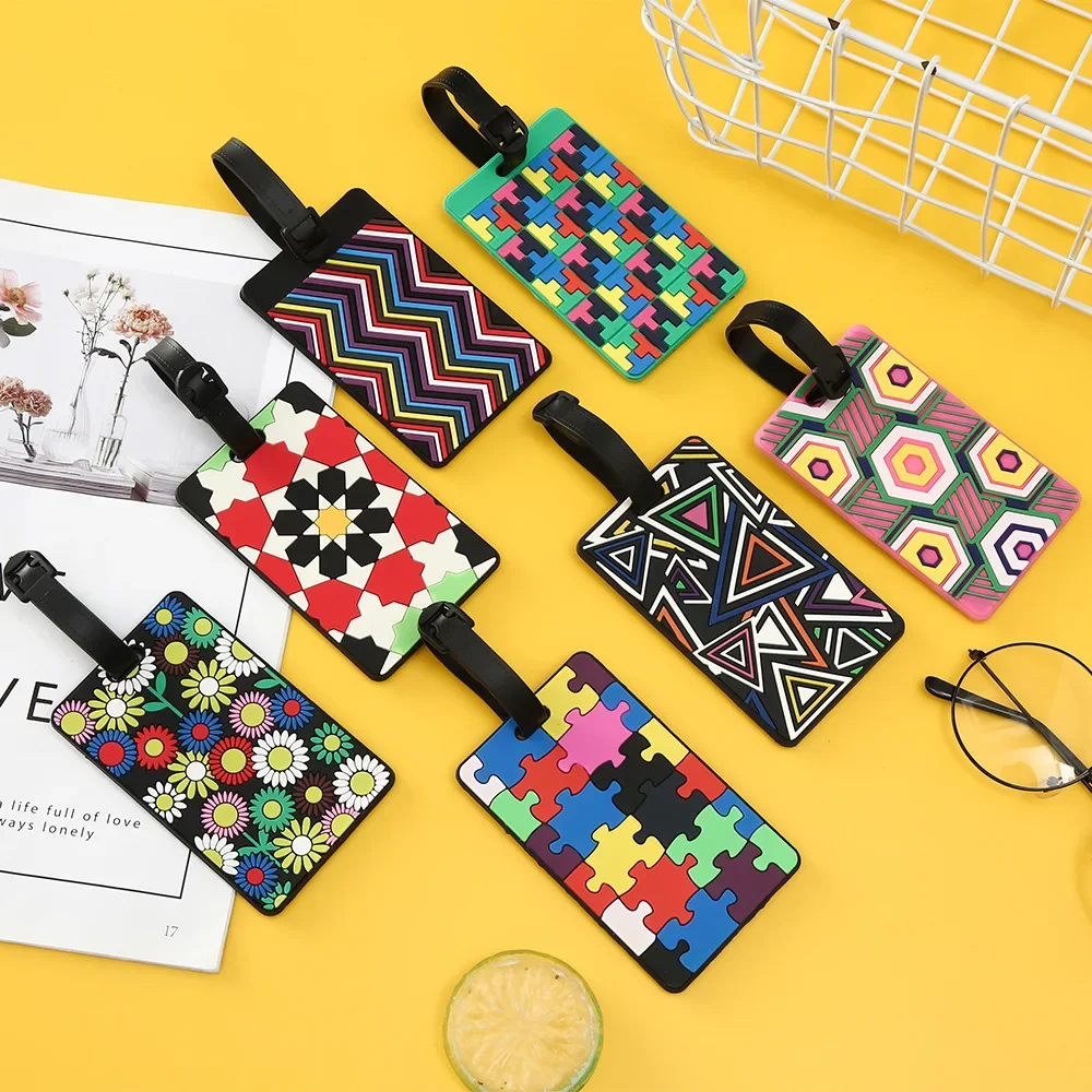 1 STKS Geometrische Bagagelabe - Travel Luggage Set recensie en prijs