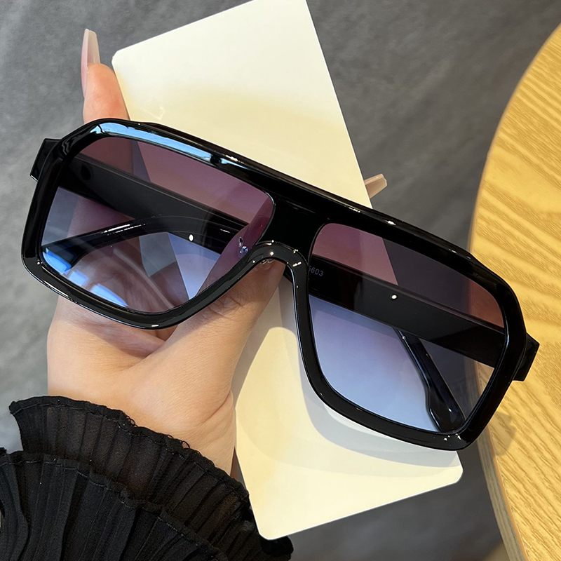 Oversized vierkante anti-licht - Designer Sunglasses recensie en prijs