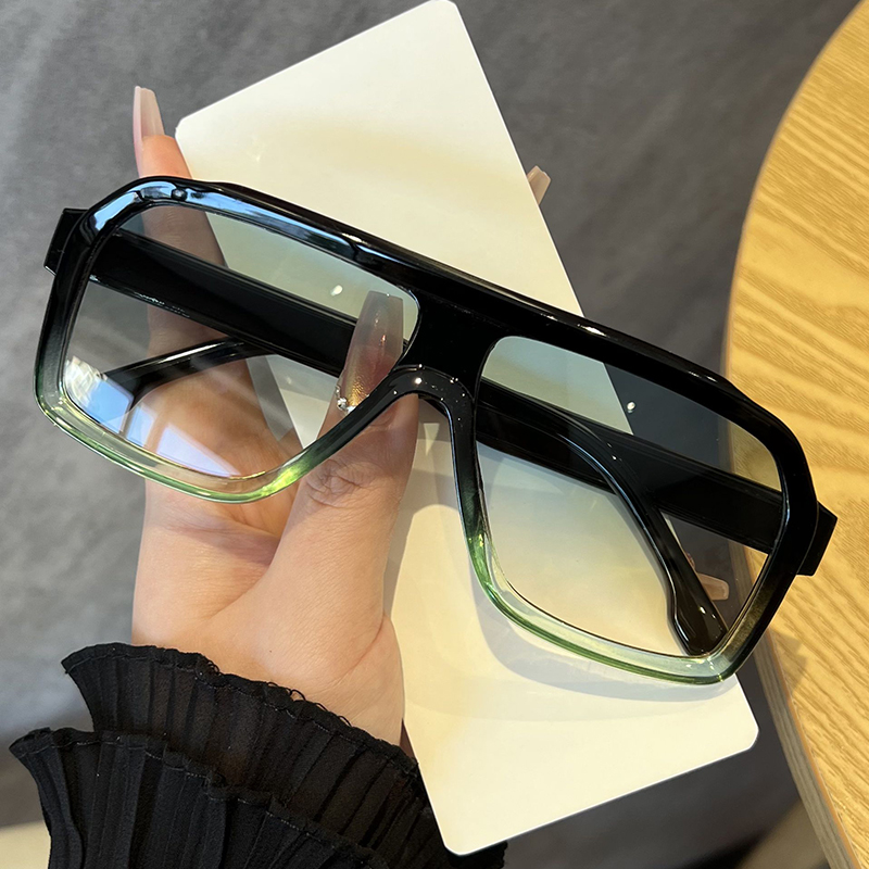 Oversized vierkante anti-licht - Designer Sunglasses recensie en prijs