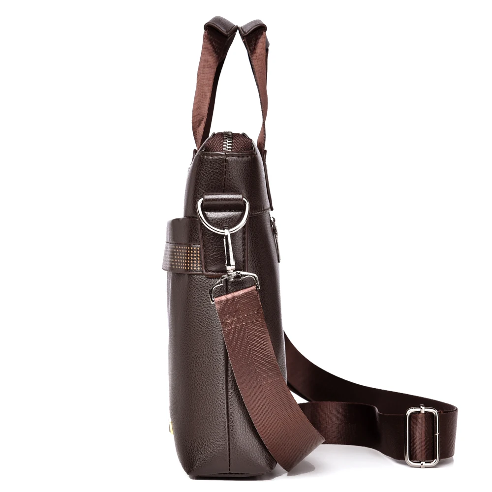 2026 Nieuwe Luxe Merk Man Hand - Leather Briefcase recensie en prijs
