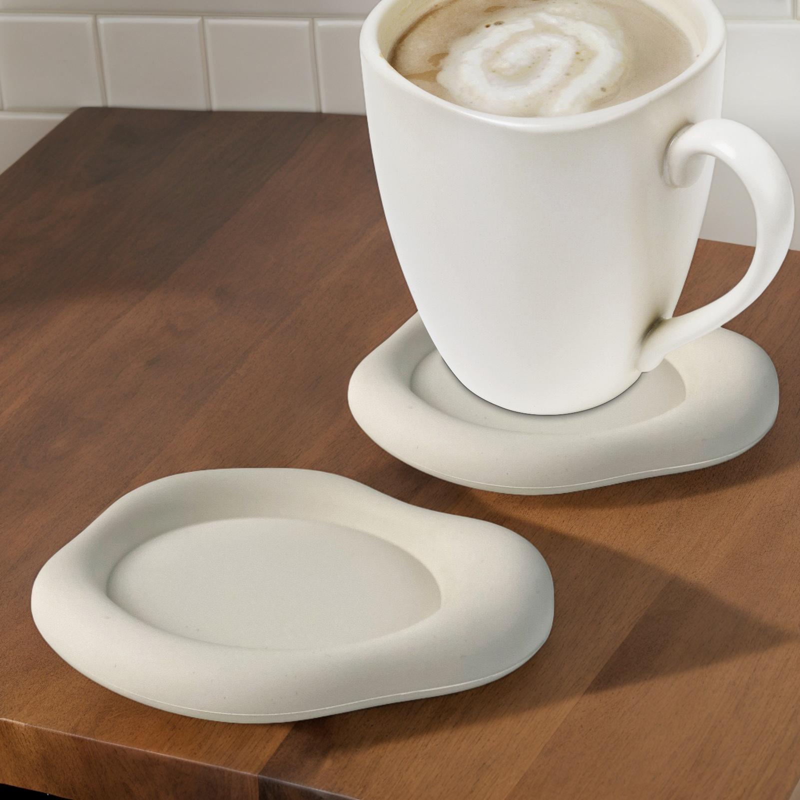 Siliconen antislip wolkvorm on - Marble Coaster Set recensie en prijs