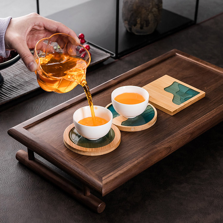 Creatieve Bamboe Hars Creatiev - Marble Coaster Set recensie en prijs