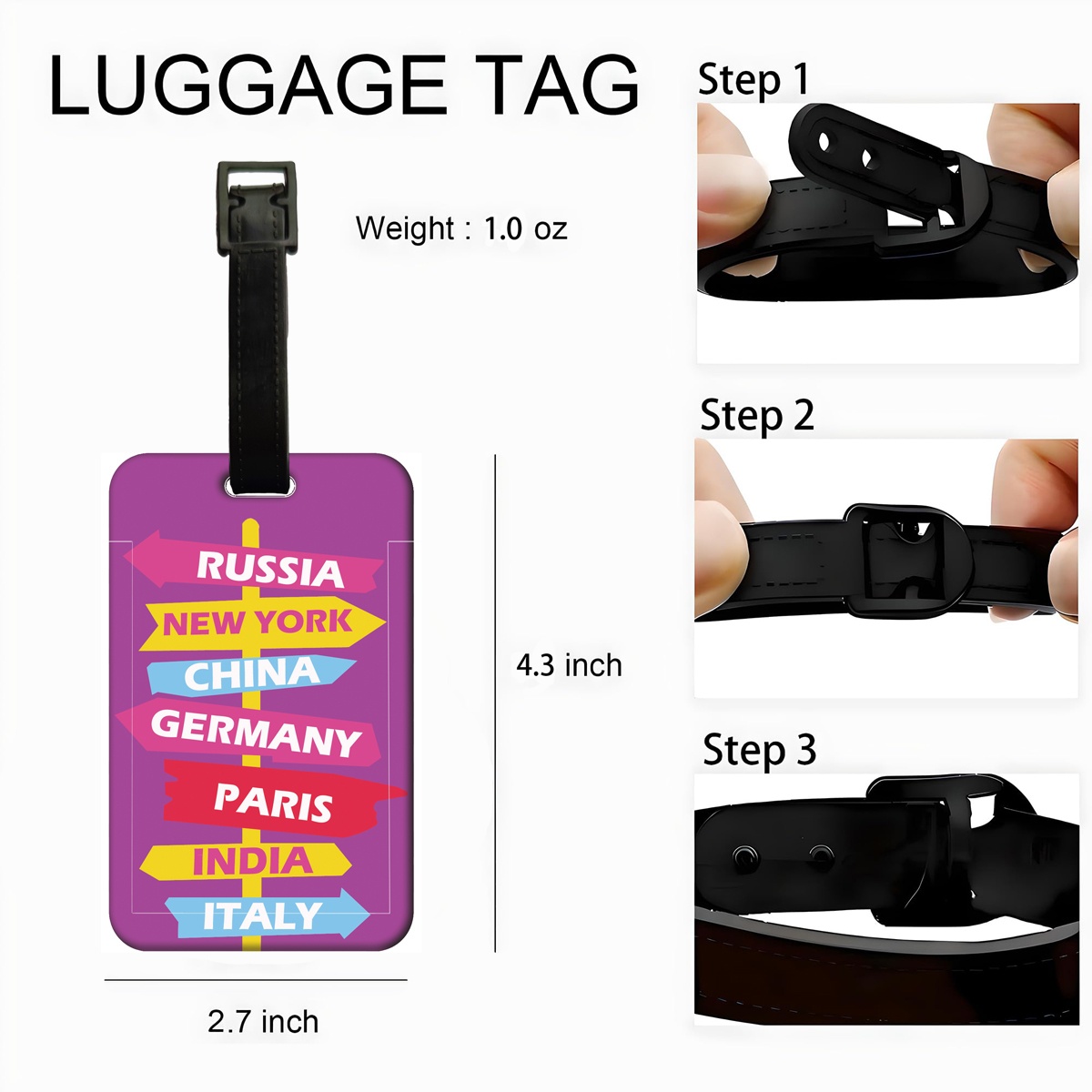 Creatieve verkeersbordindicati - Travel Luggage Set recensie en prijs