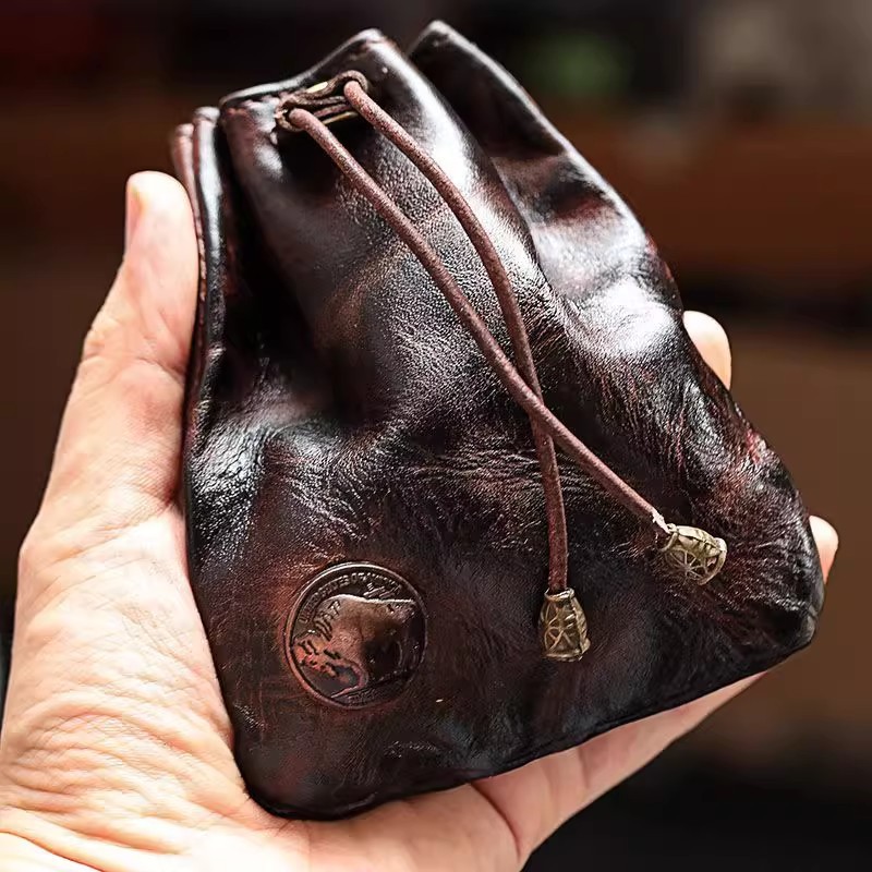 Japanse stijl echt zacht leder - Leather Wallet Men recensie en prijs