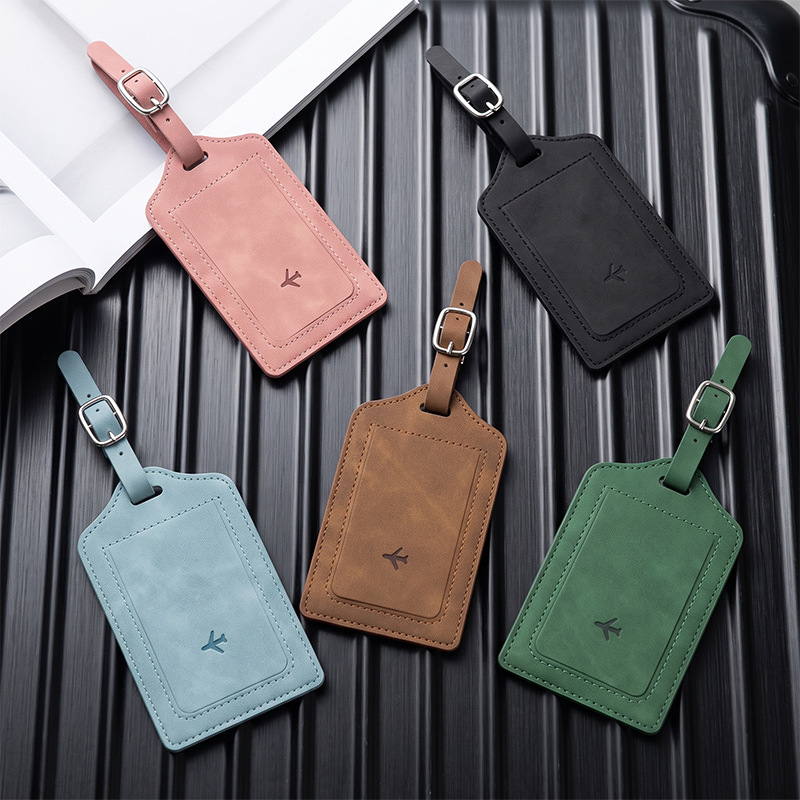 1PC PU Lederen Bagage Label Da - Travel Luggage Set recensie en prijs