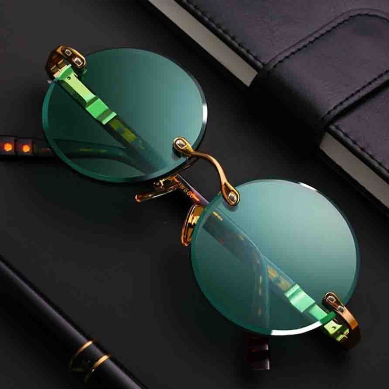 Klassieke randloze zonnebrille - Designer Sunglasses recensie en prijs