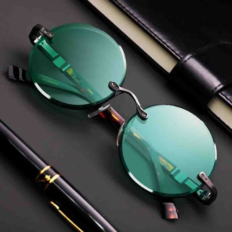 Klassieke randloze zonnebrille - Designer Sunglasses recensie en prijs