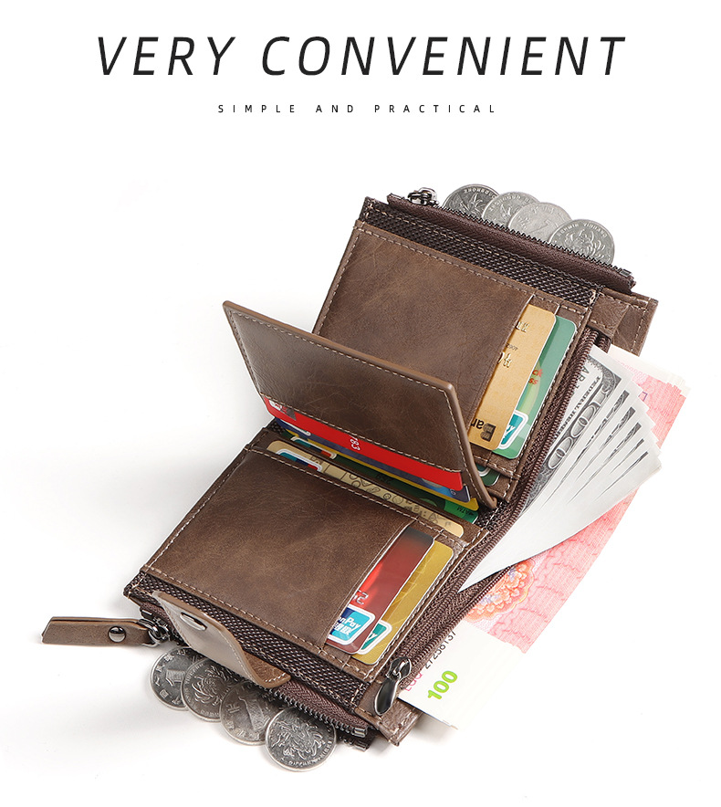 Anti-diefstal grensoverschrijd - Leather Wallet Men recensie en prijs