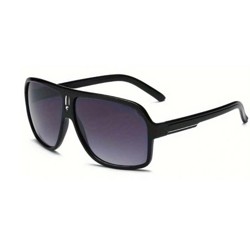 Grote gebogen modieuze bril in - Sunglasses Uv400 recensie en prijs