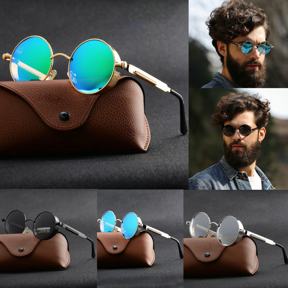 Nieuwe metalen steampunk zonne - Designer Sunglasses recensie en prijs