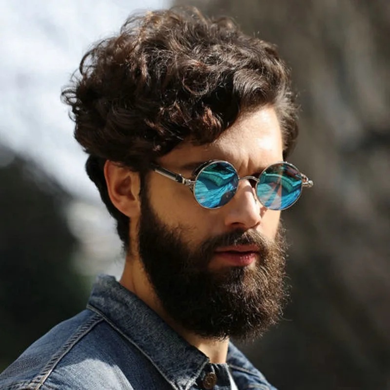 Nieuwe metalen steampunk zonne - Designer Sunglasses recensie en prijs