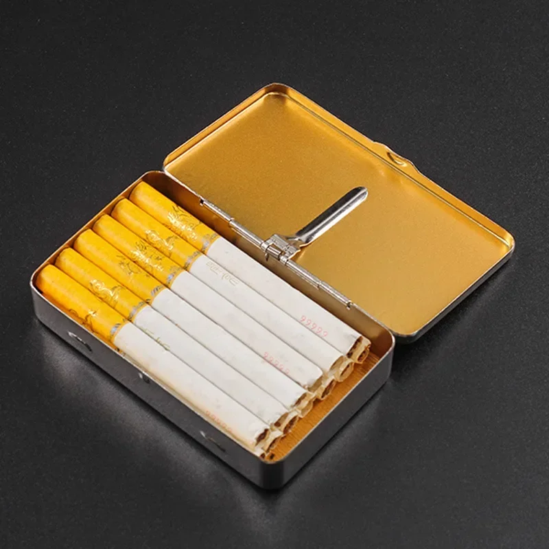 Draagbare metalen tabakopslag  - Premium Cigar Case recensie en prijs